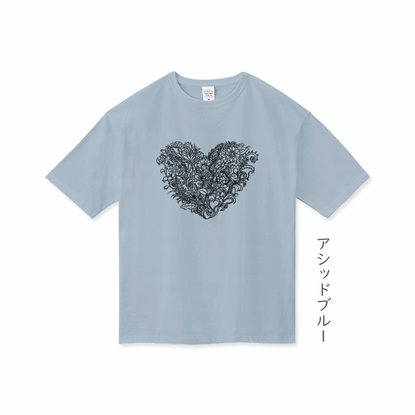 【送料無料】Blooming Love ビッグシルエットTシャツ