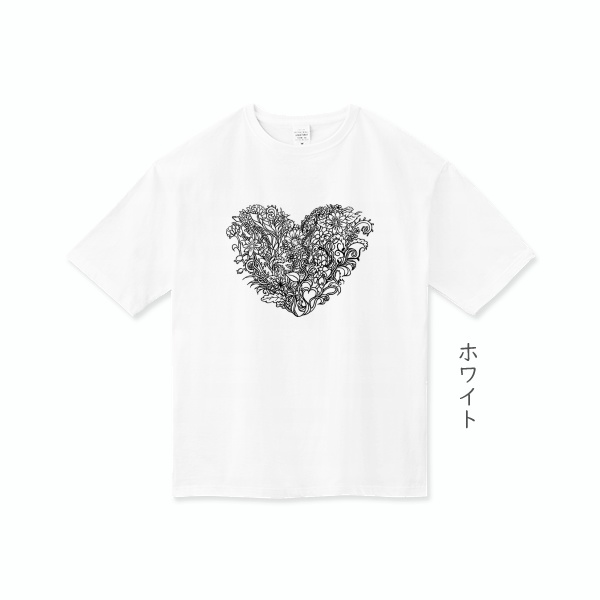 【送料無料】Blooming Love ビッグシルエットTシャツ