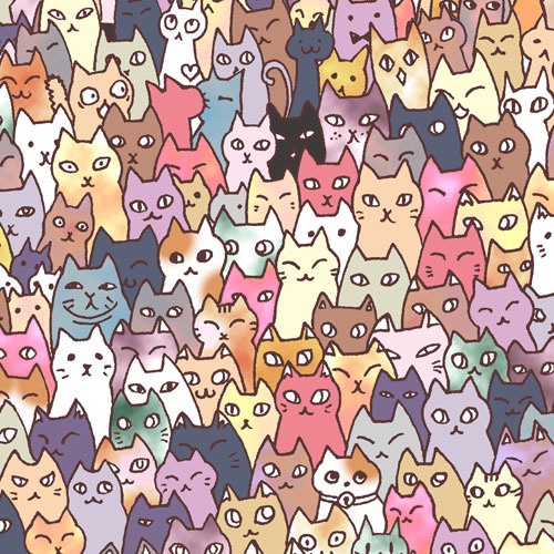 【送料無料】にゃんこ大集合 iPhoneグリップケース