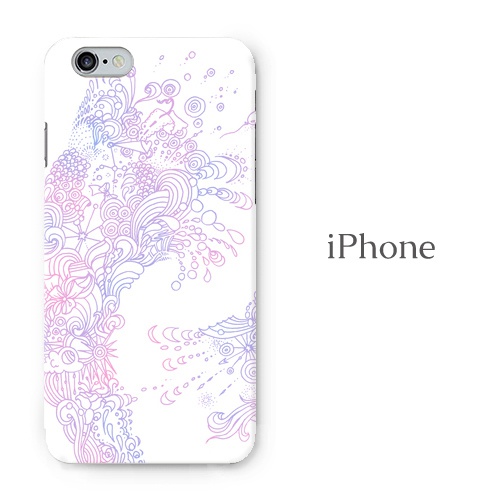 あふれる感情 iPhoneケース（ハードケース全面プリント）