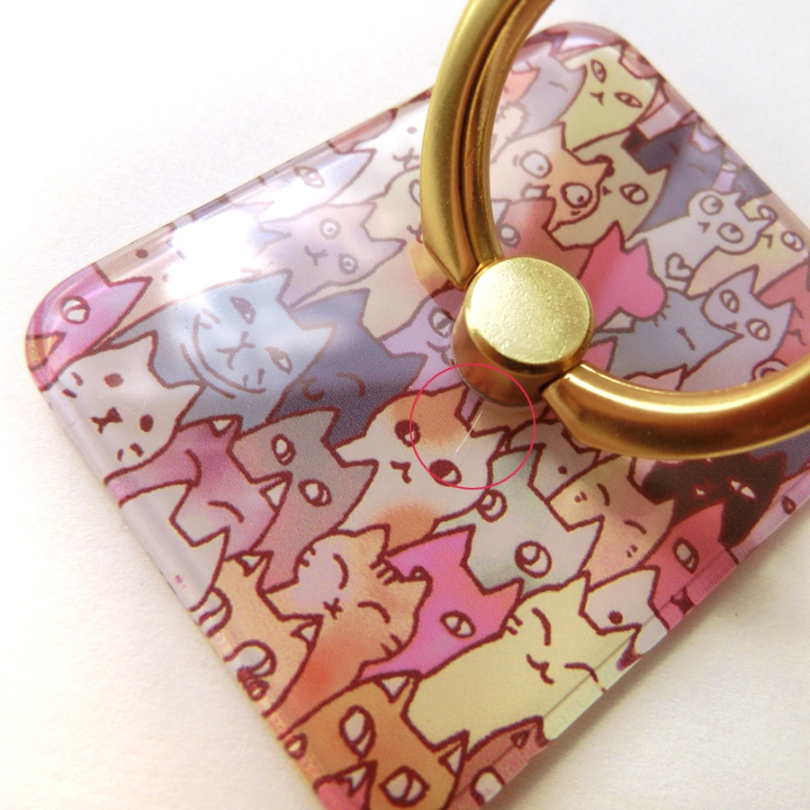 【送料無料・即発送】にゃんこ大集合 スマホリング