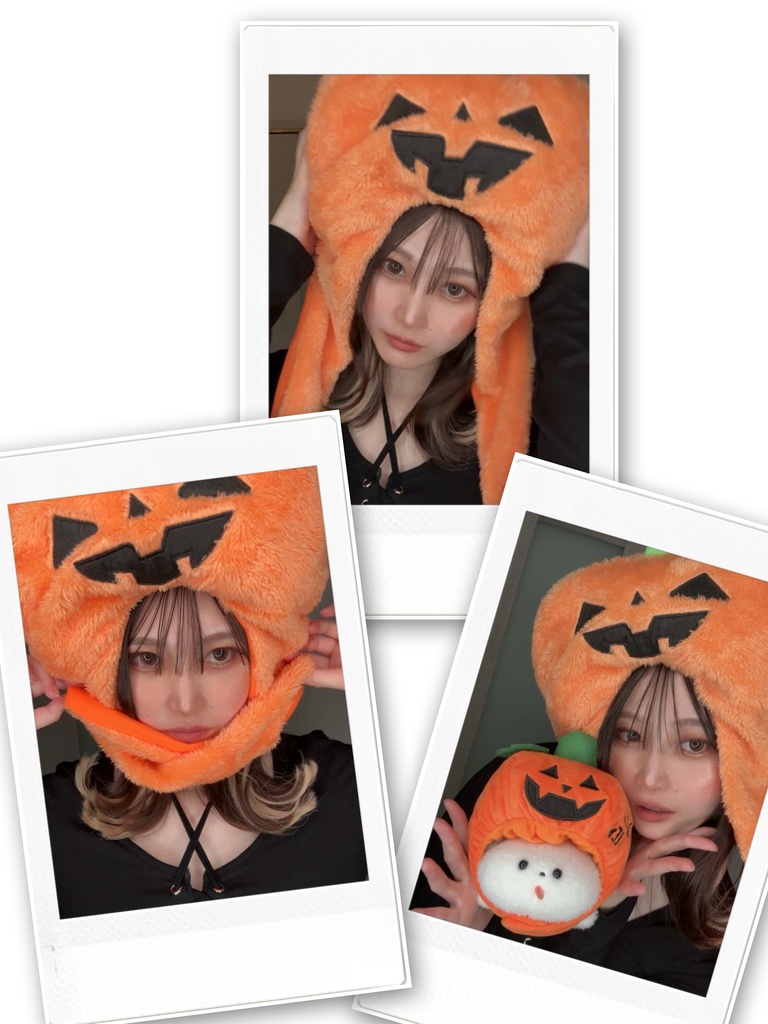 被りなし！カボチャごろうチェキ