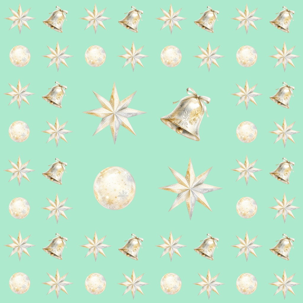 クリスマス 大人かわいい くすみカラー デジタルペーパー素材セット