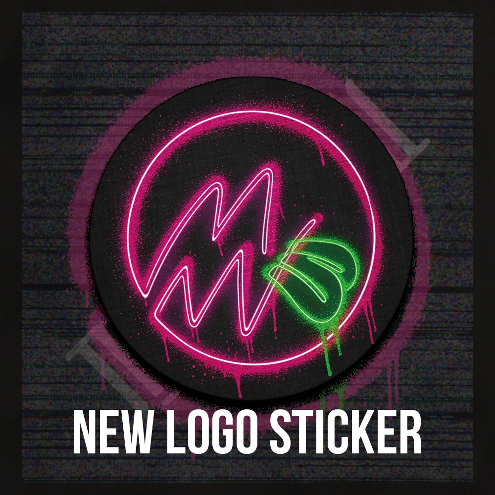 NEW LOGO STICKER