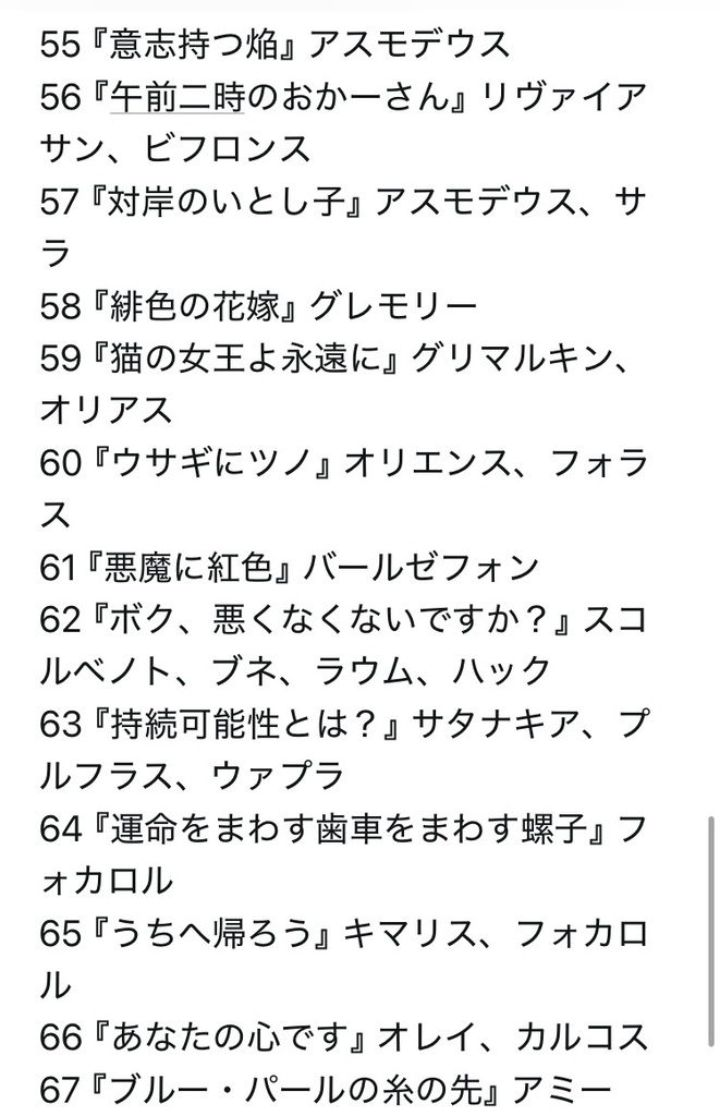 ショートショート72