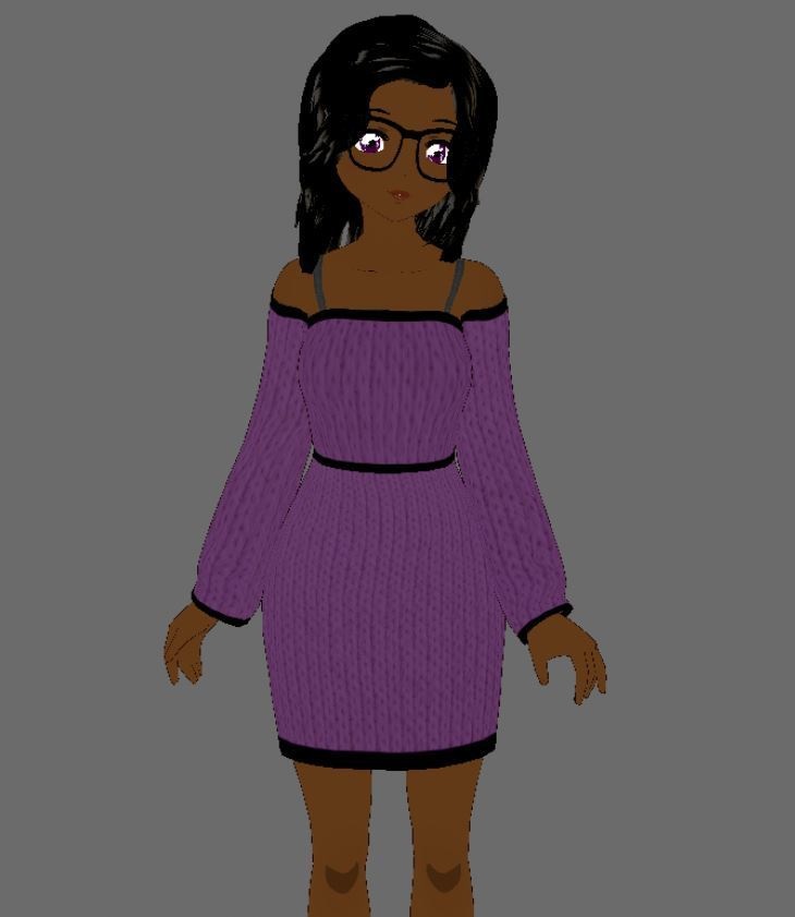 Vroid Sweater Dress
