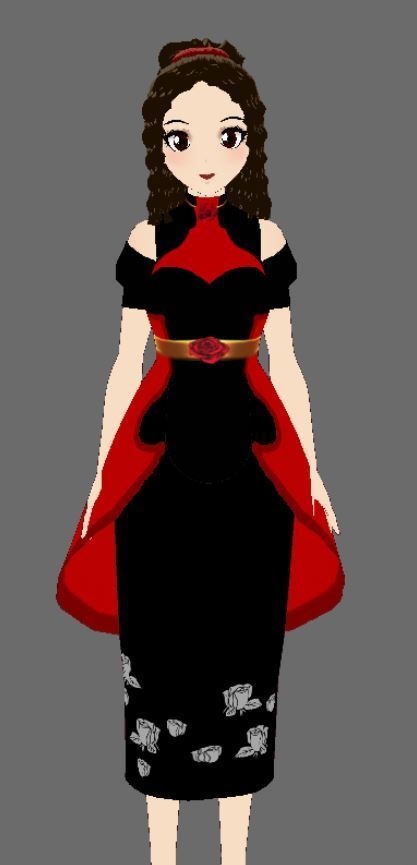 Vroid Rose Dress