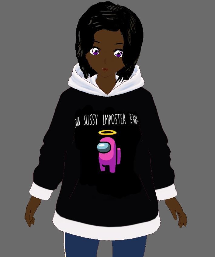 Cute Sussy Baka Amongus Im Meme Unisex Hoodie - Teeruto