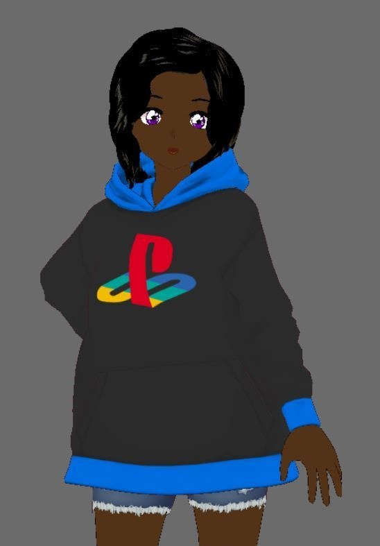 Vroid Playstation hoodies