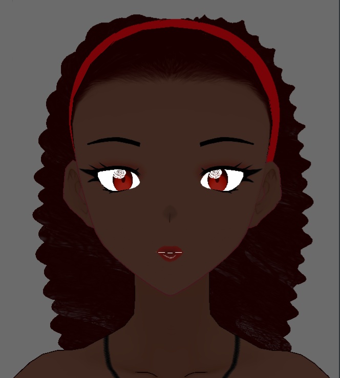 Vroid Rose Eye highlights