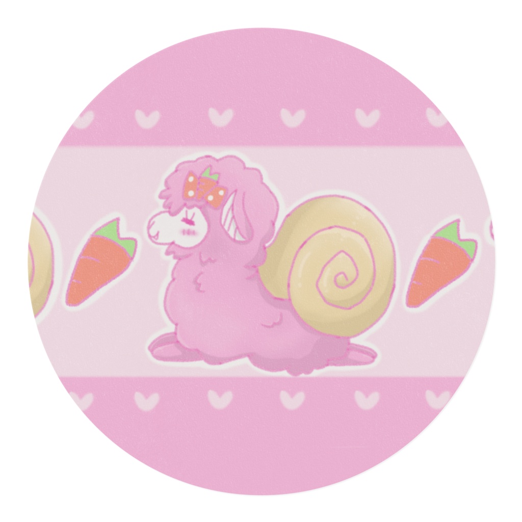 【マスキングテープ】ぱかつむりとにんじん