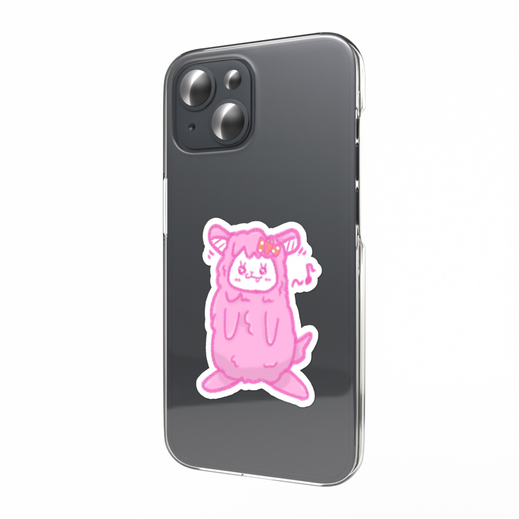 【スマホステッカー】あるぱかちゃん♪♪