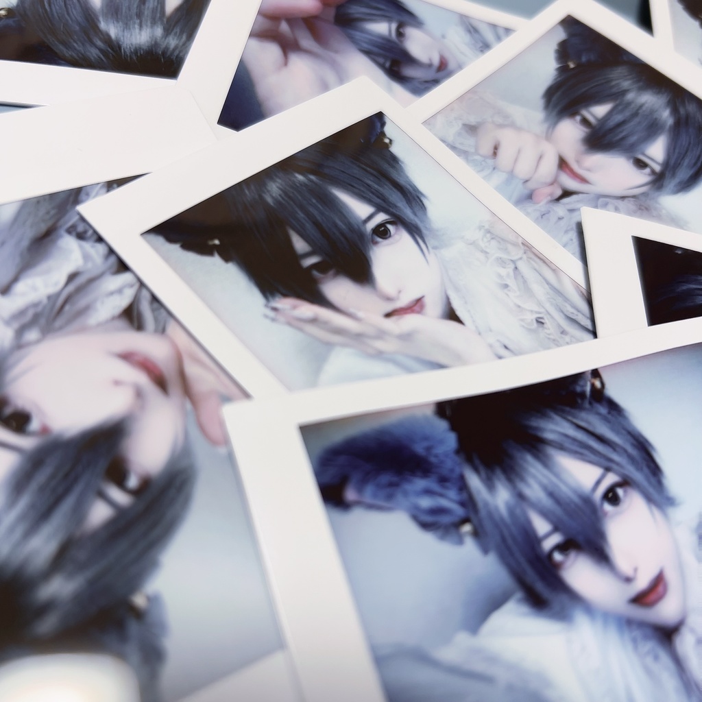 ネコ耳男装チェキ🐈‍⬛🐾【ラクガキ付き】