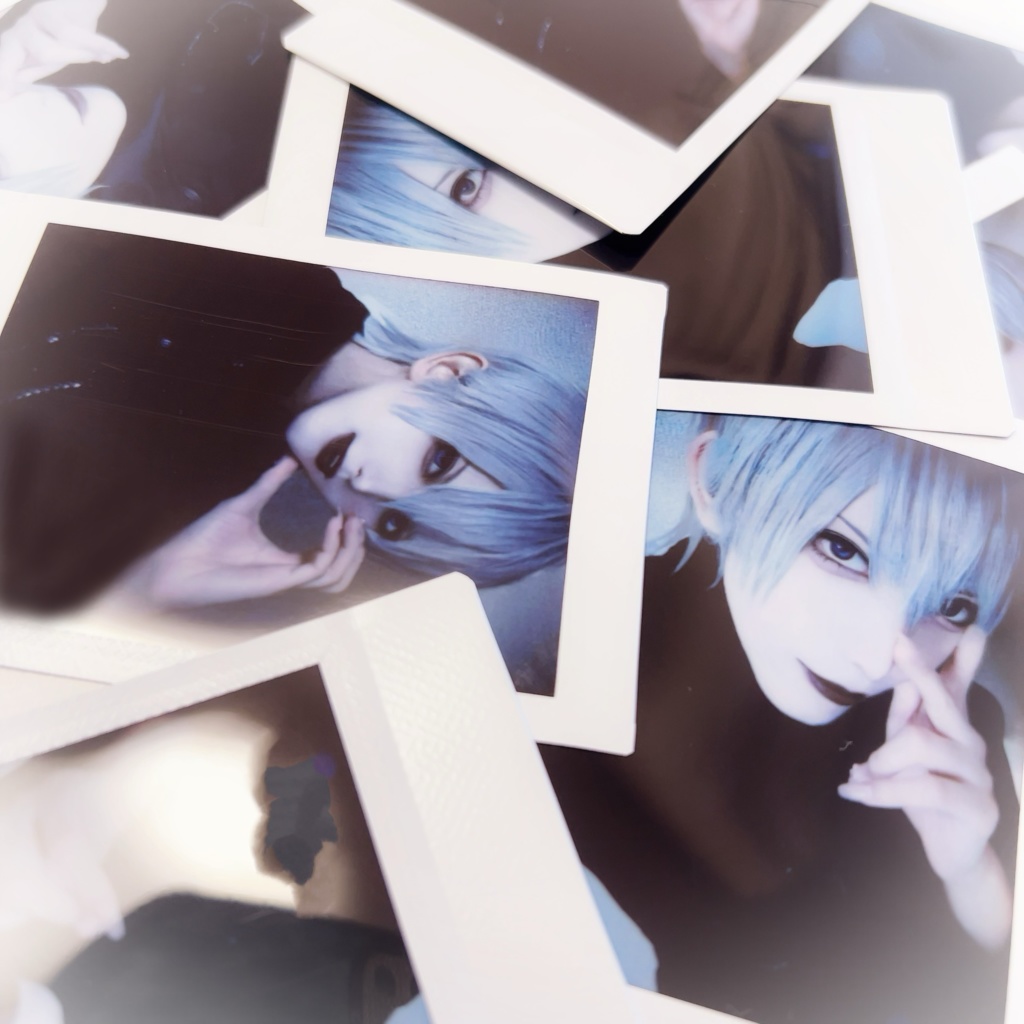 ⛓ヴィジュアル系風チェキ⛓【落書き付き2枚セット】