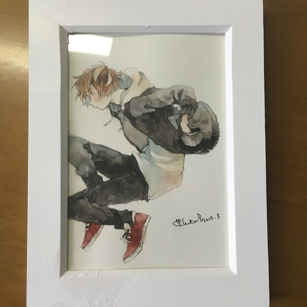 L版原画「あか」