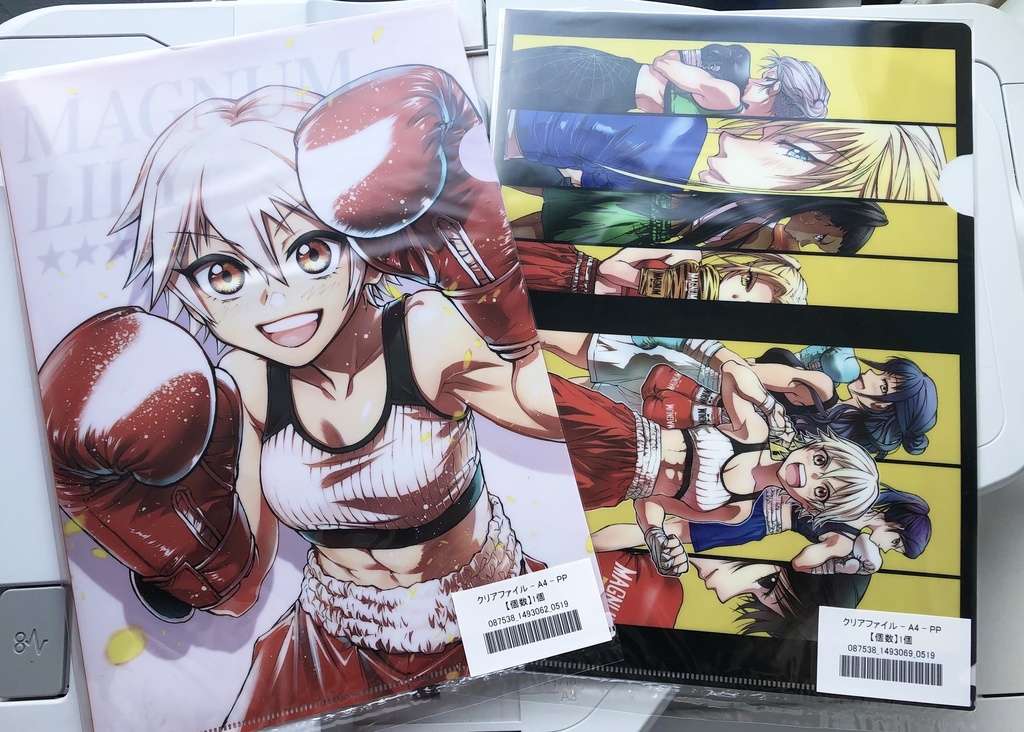 マグナムリリィ A4クリアファイル/Magnum Lily A4 Clear File