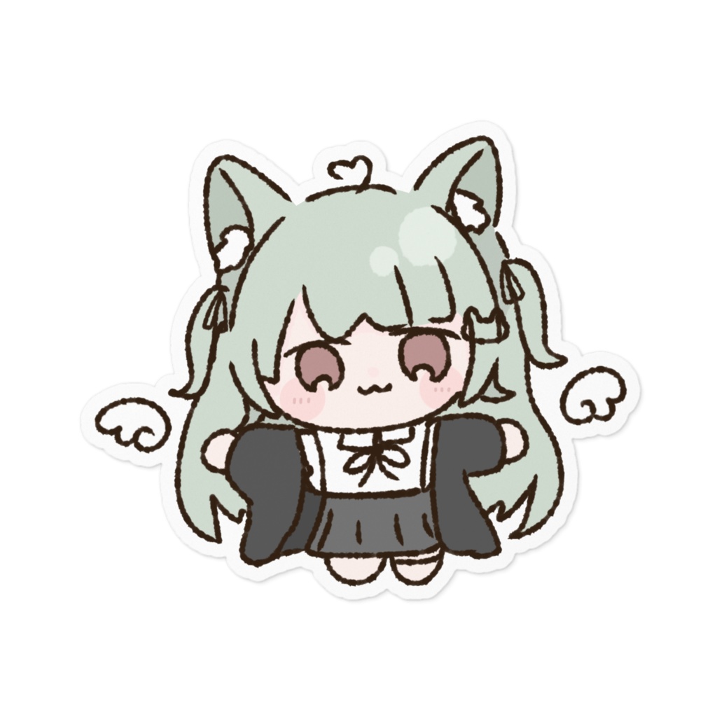 もちもちぃ直筆ステッカー