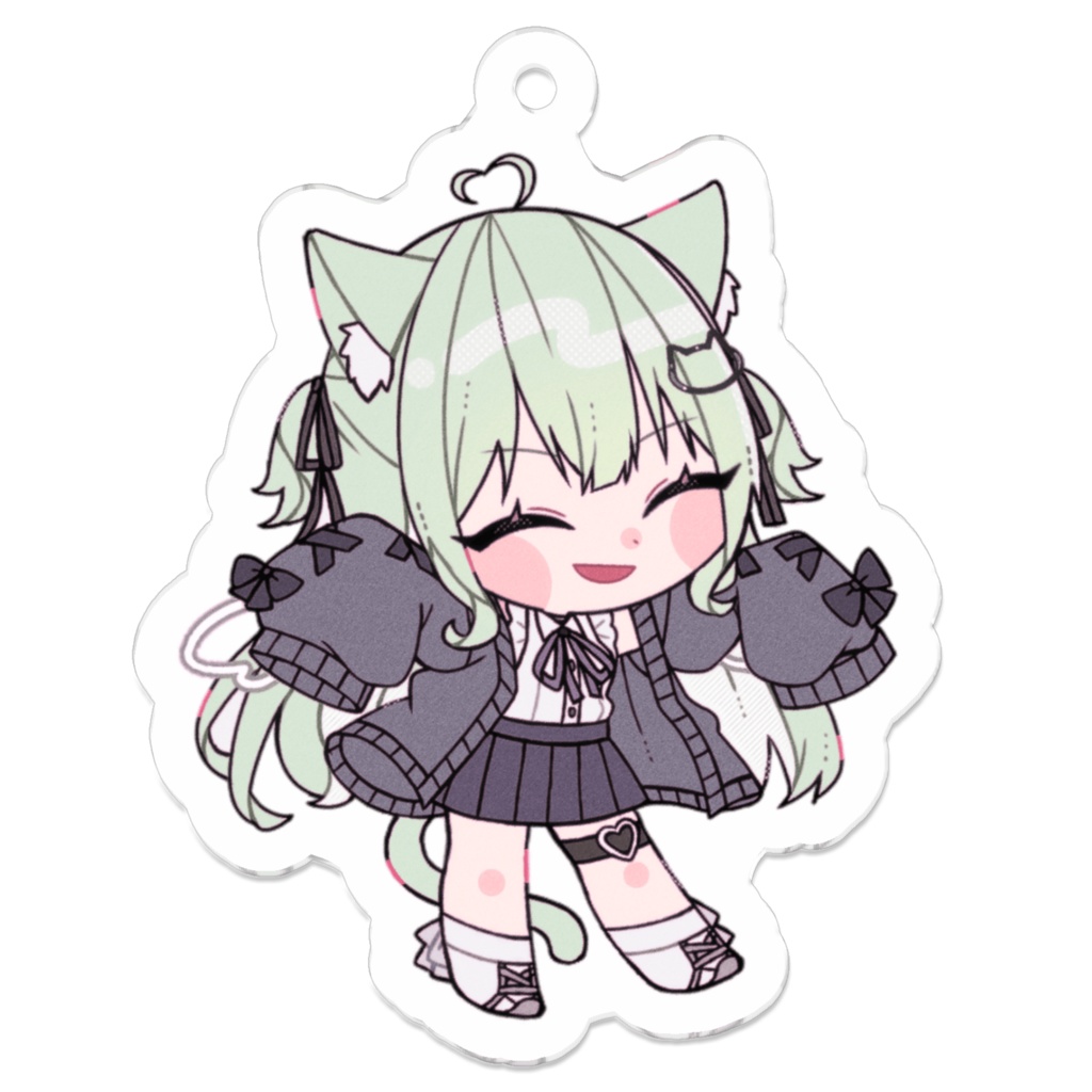 もちもちぃ アクリルキーホルダー(にっこり)