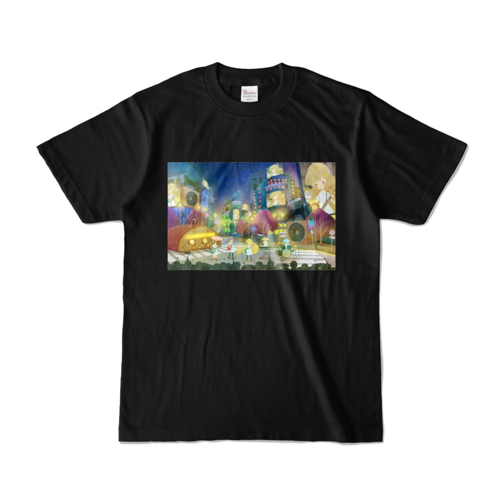 【#V69】メタモエバンドデザインTシャツ(ブラック)