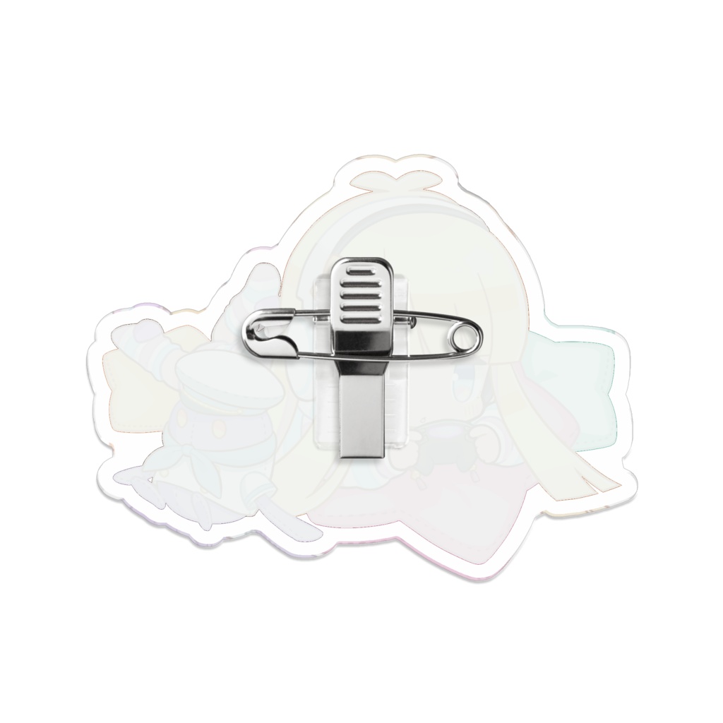 【メタモエチューブ】ゆるめたアクリルバッジ