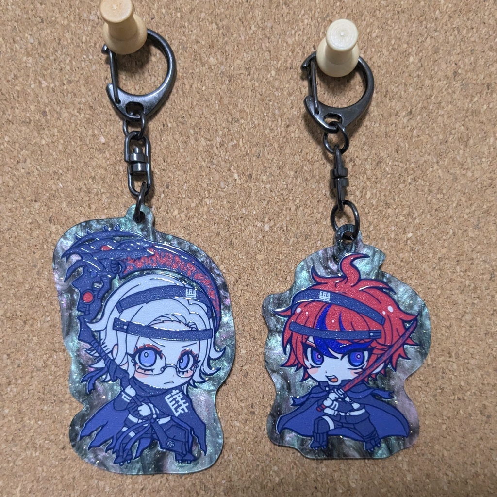 蒼月衛人・澄野拓海アクリルキーホルダーセット