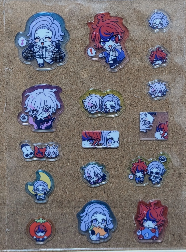 A6サイズ　ぷっくりシール