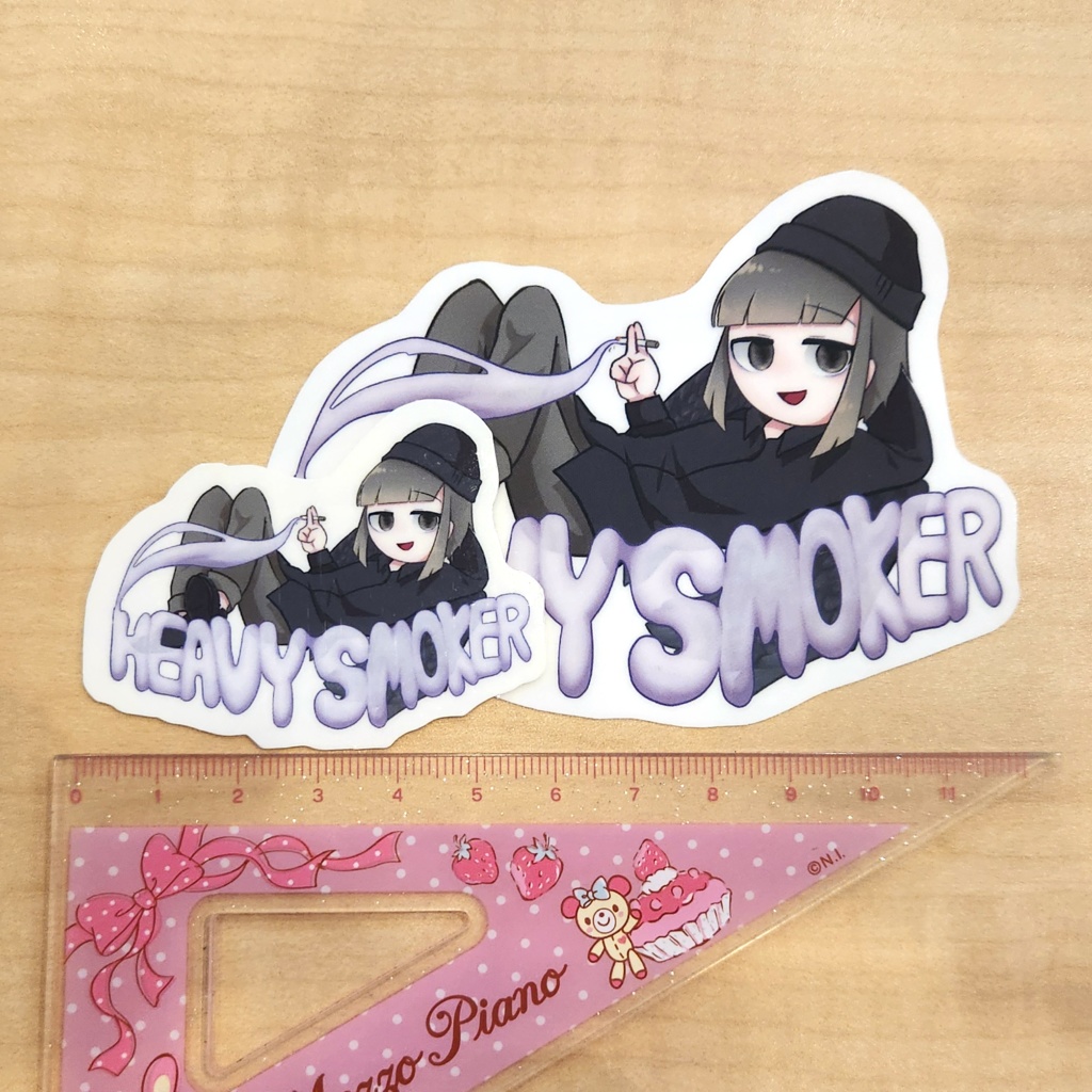 HEAVY SMOKER ステッカー