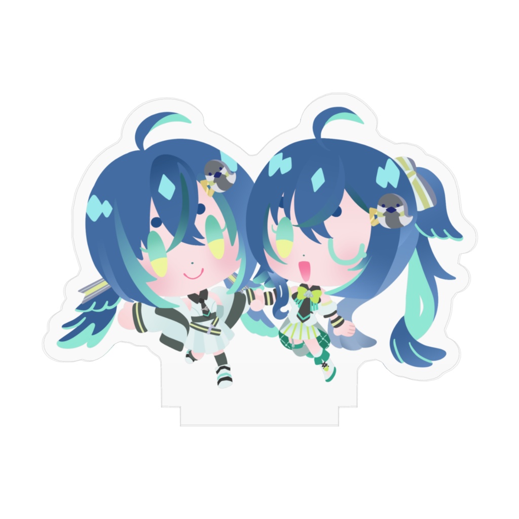 四十雀満足2024誕生日記念アクリルフィギュア