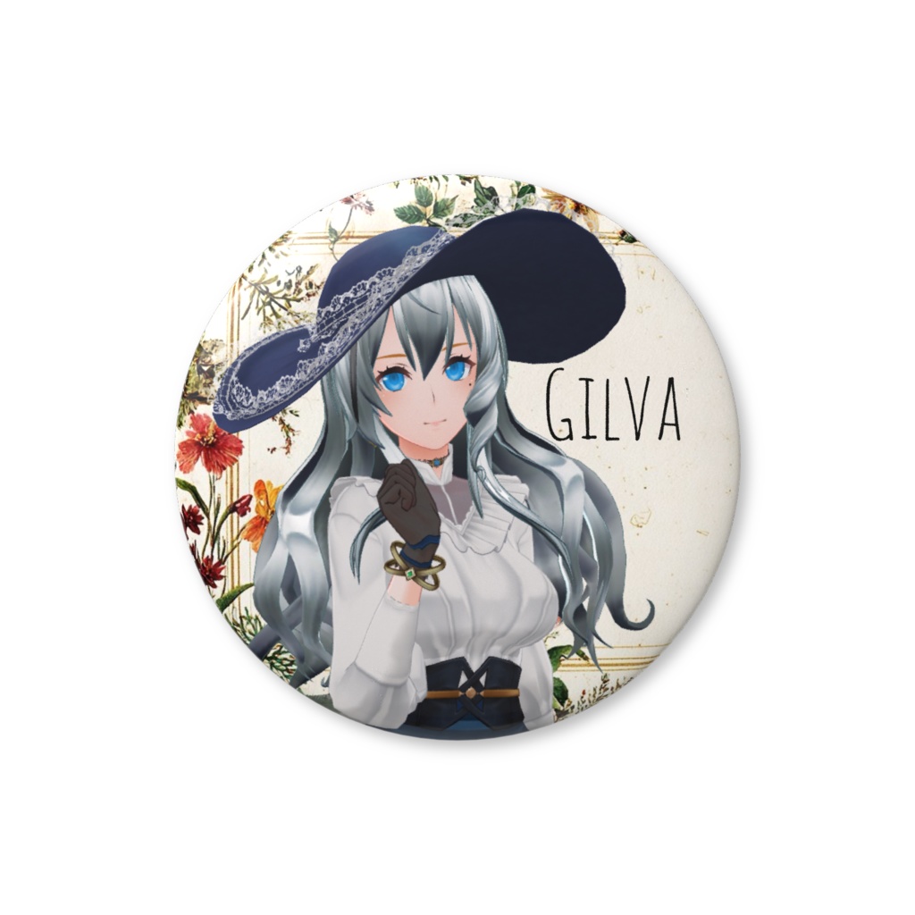 【56mm】ギルバ缶バッチ🎖️