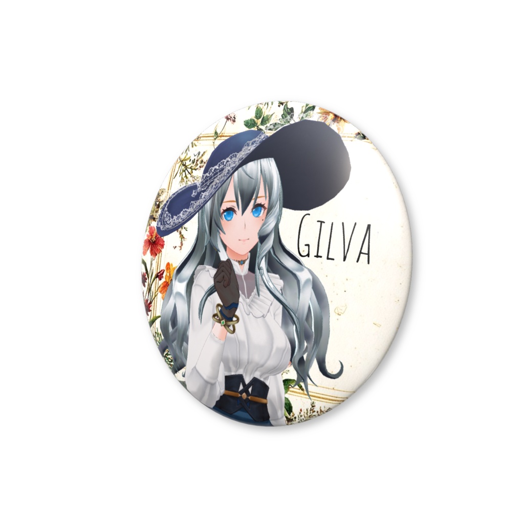 【56mm】ギルバ缶バッチ🎖️