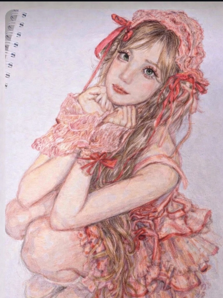 Realistic-delicated and painted portraits or scenery 