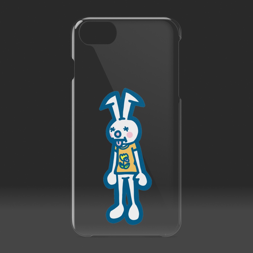 うさぎくんクリアiPhoneケース