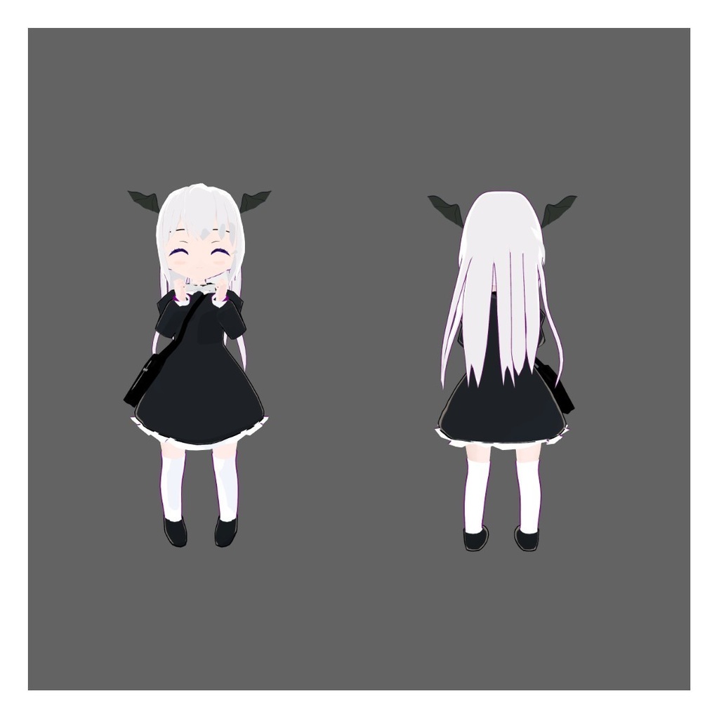 【無料】くれーぷver2/オリジナル3Dモデル