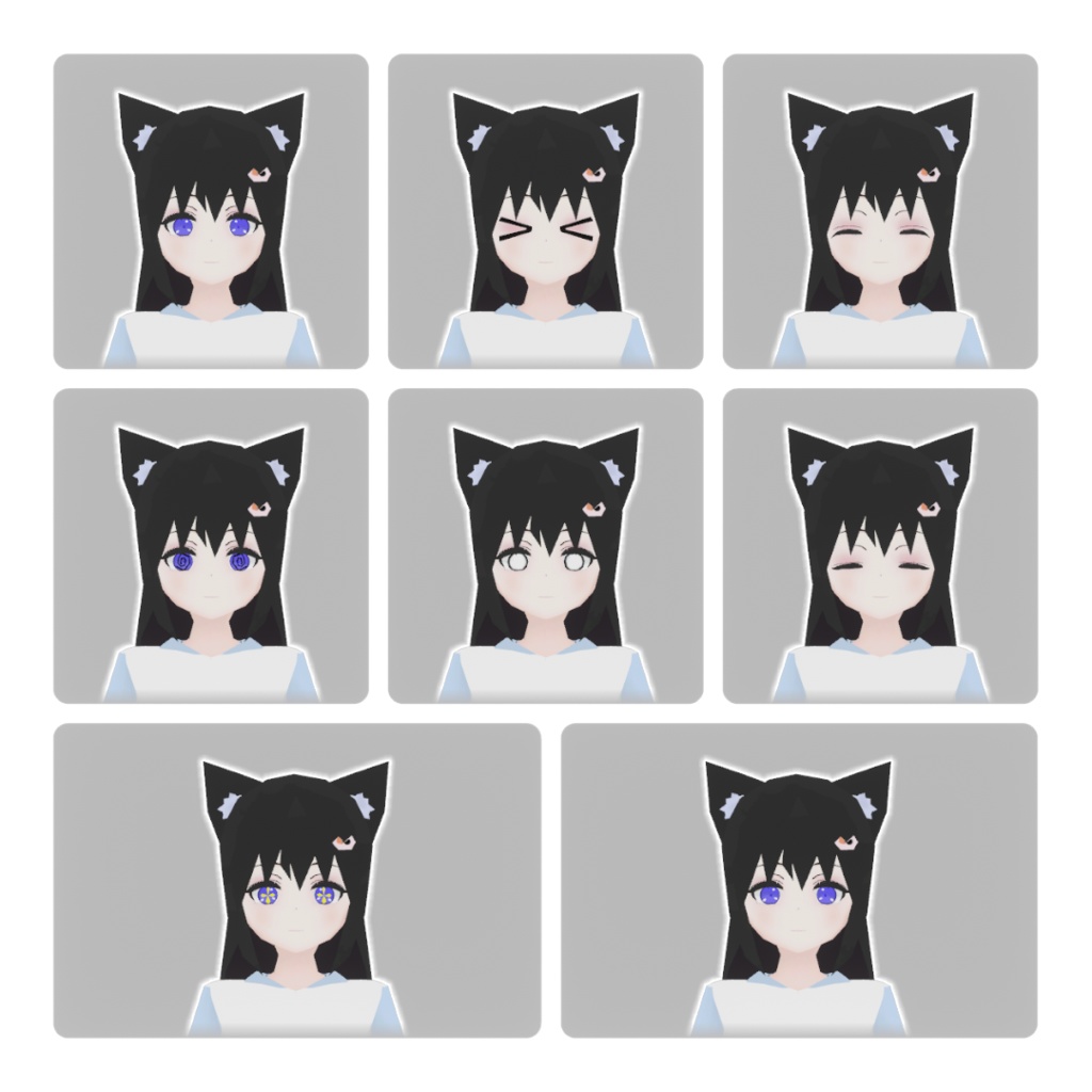 みなも/オリジナル3Dモデル