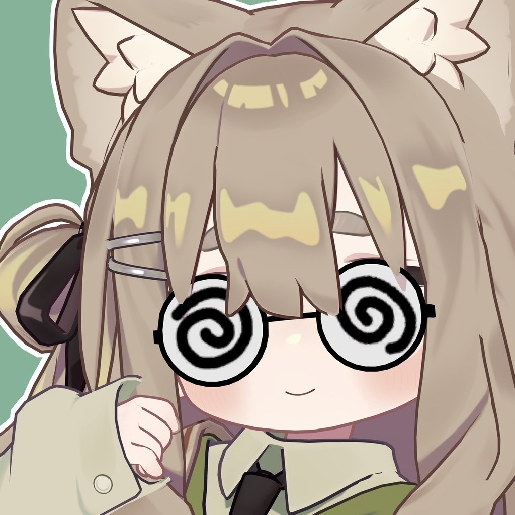 【無料】ぐるぐるメガネ