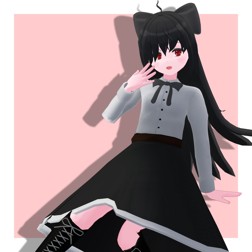 【発売記念セール!】あのね/オリジナル3Dモデル