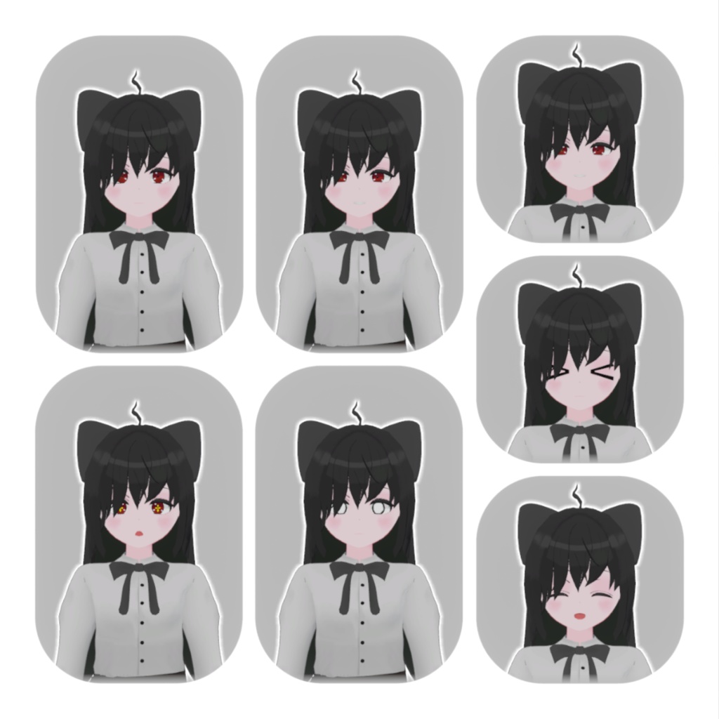 【発売記念セール!】あのね/オリジナル3Dモデル