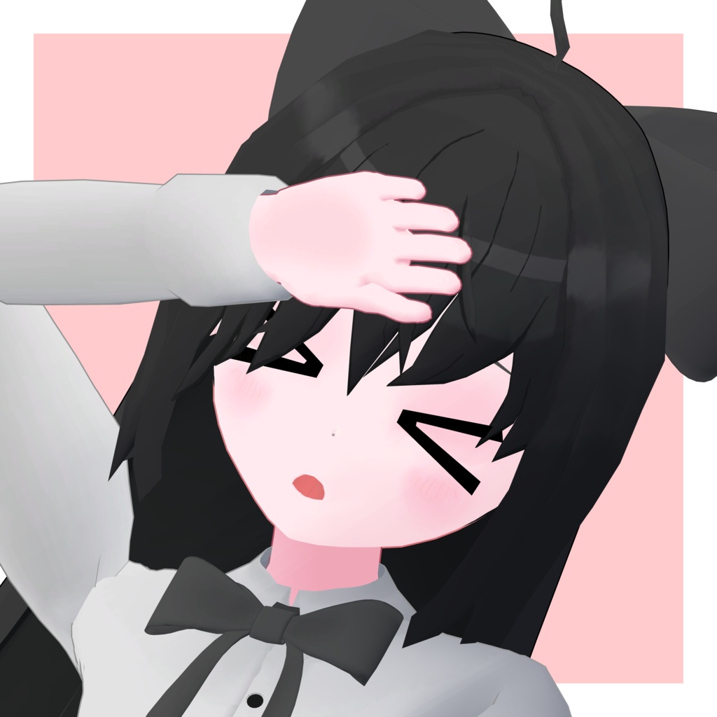 【発売記念セール!】あのね/オリジナル3Dモデル