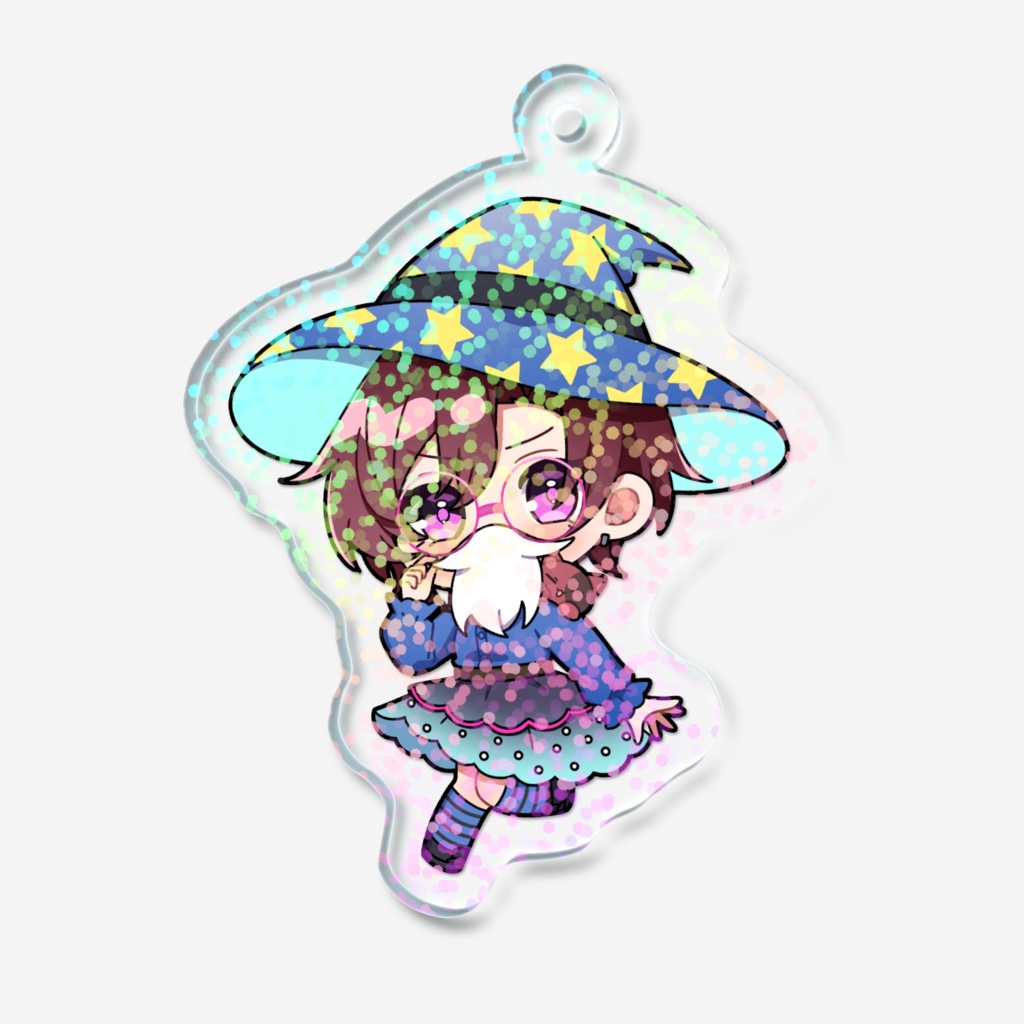 ホログラムアクリルキーホルダー ~ジィコスver~