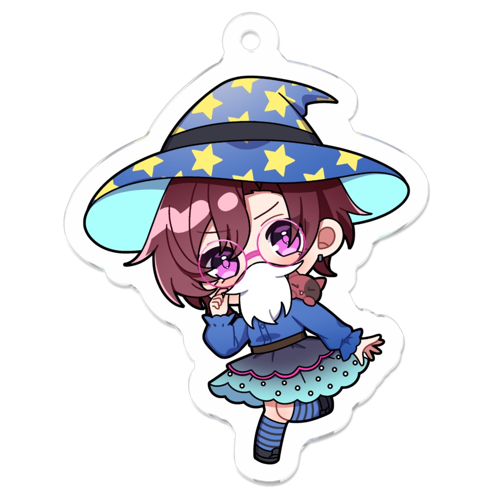 アクリルキーホルダー（コーティング）　～ジィコスver～