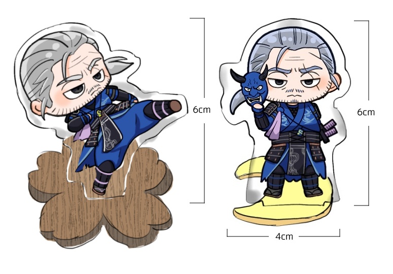 間部アクスタ（＋シール）