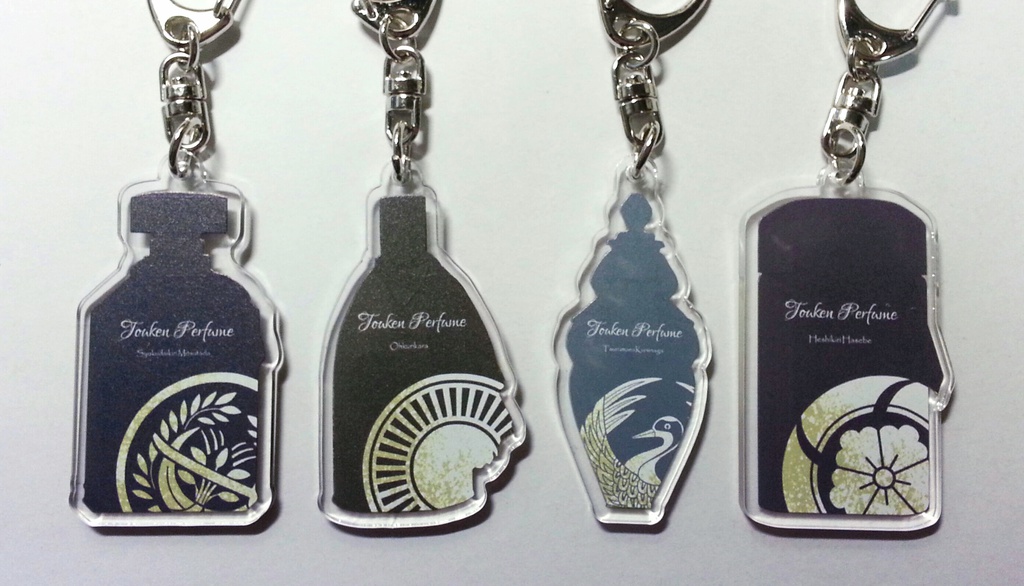 香水ボトルin男士 アクリルキーホルダー