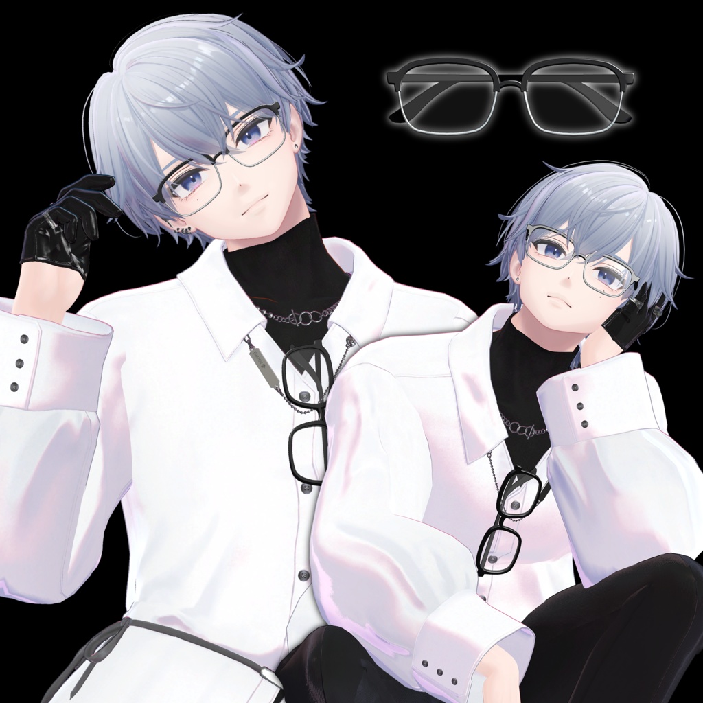 「Free Event 05/05~05/07」「VRC/MA」メガネ12セット ( Glasses 12 set)