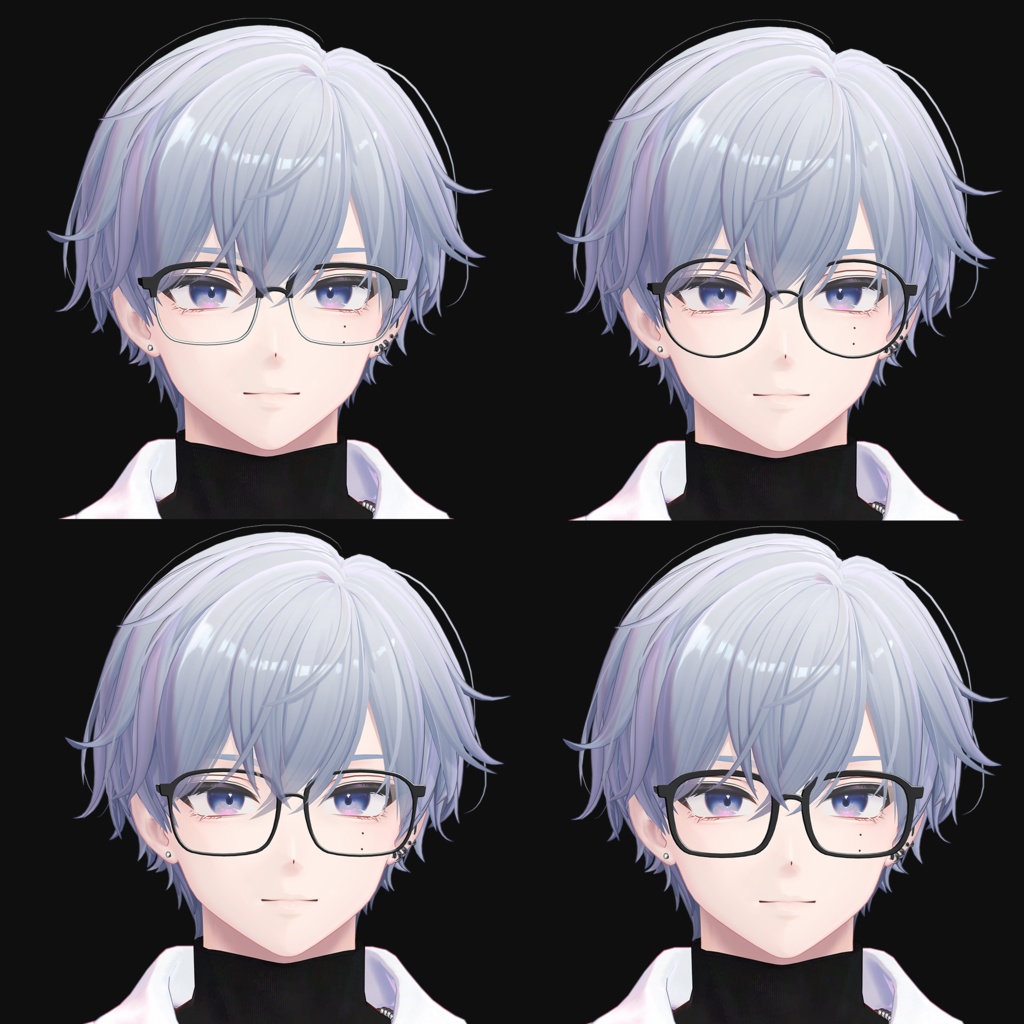 「Free Event 05/05~05/07」「VRC/MA」メガネ12セット ( Glasses 12 set)