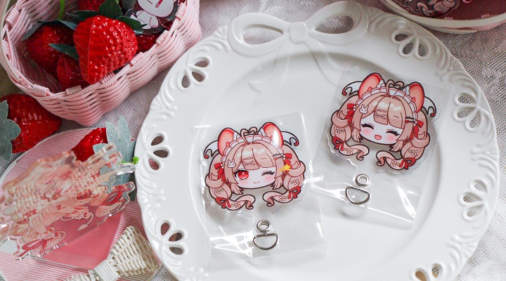 【常設販売】フレリア・ランヴェルセ半年記念グッズ🍓🍰