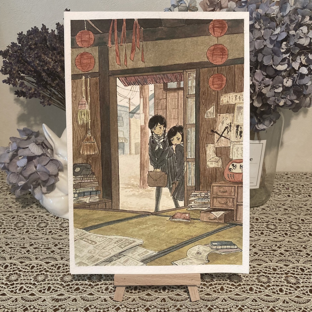 水彩原画 ｰ気になるｰ