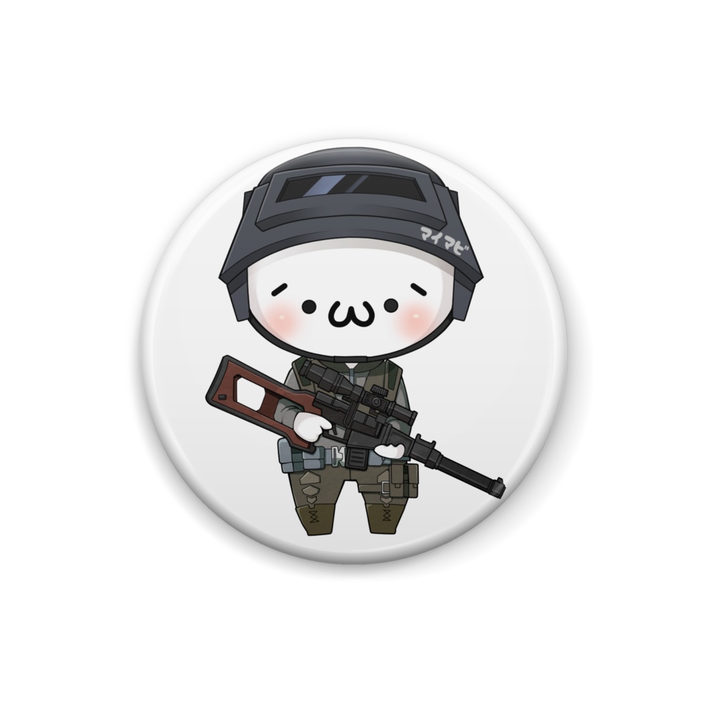 マビちゃん缶バッジ