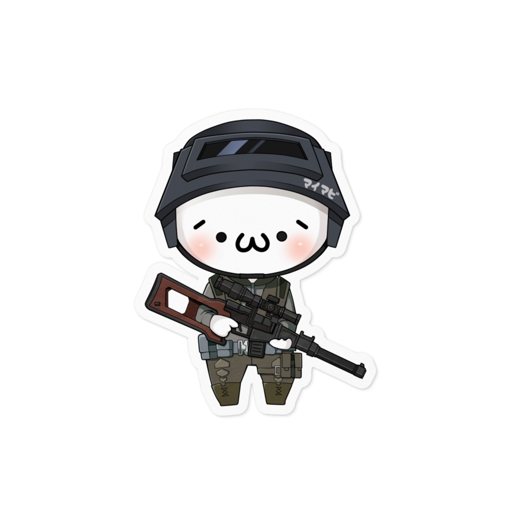 マビちゃんステッカー