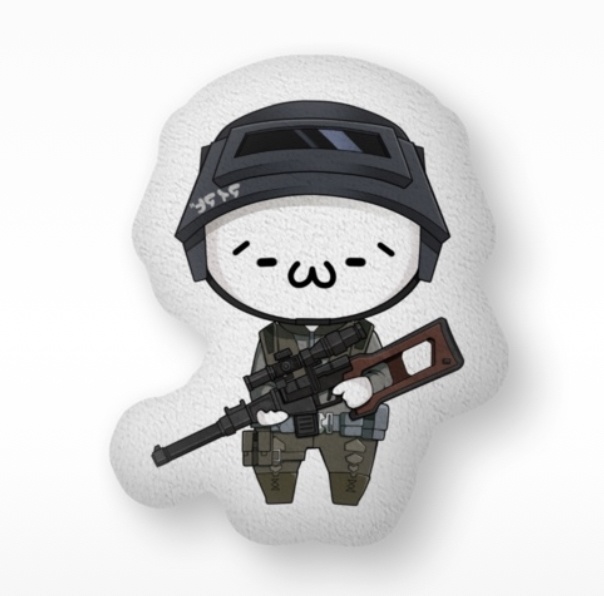 ふかふかマビちゃんクッション