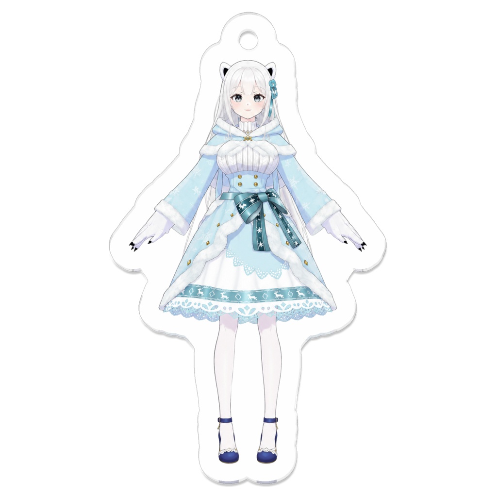 しろくまの自由時間　メインVキャラクター　アクリルキーホルダー